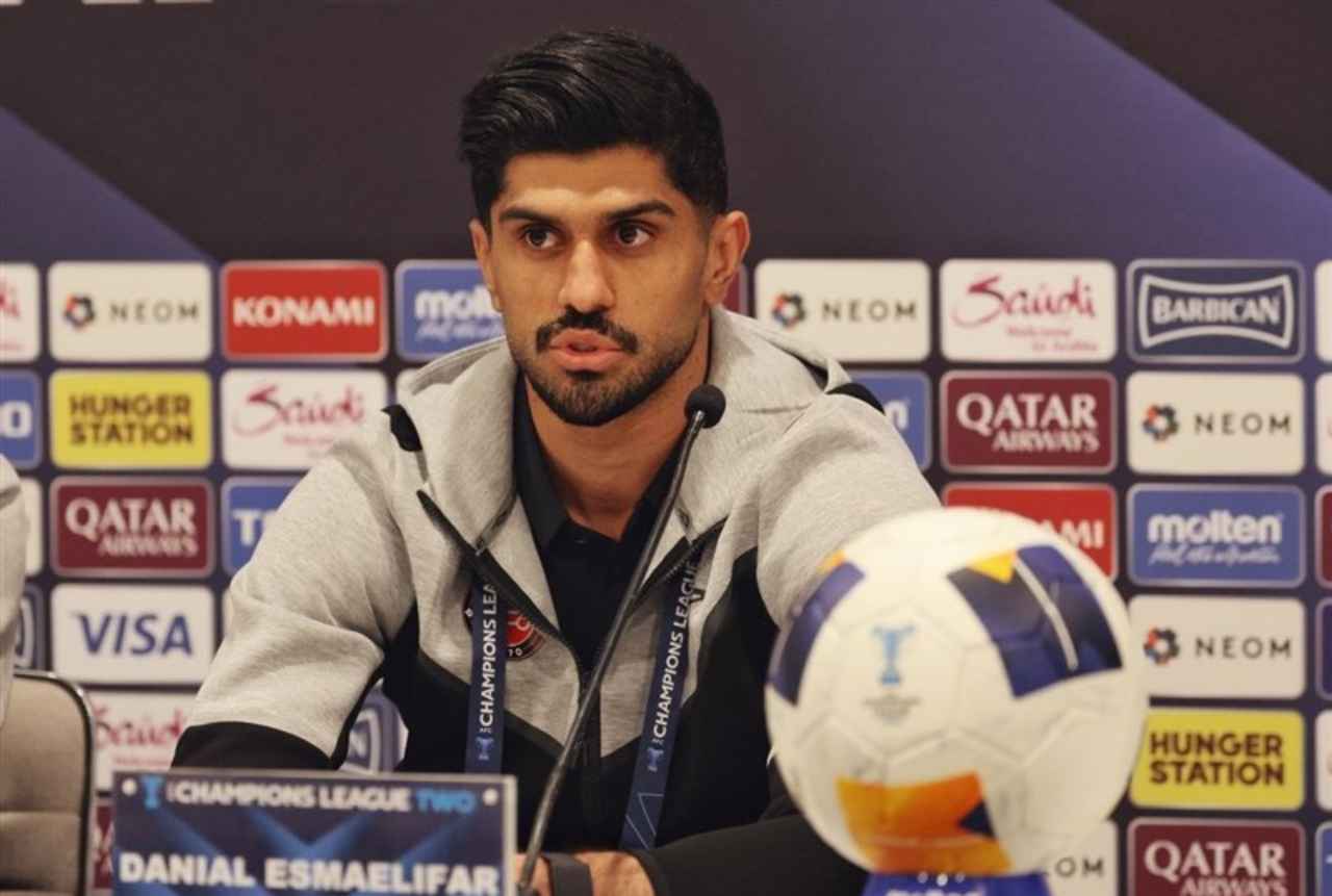 دانیال اسماعیلی فر: بازی مقابل الوحده؟ باید نشان بدهیم قهرمانی حق‌مان بود