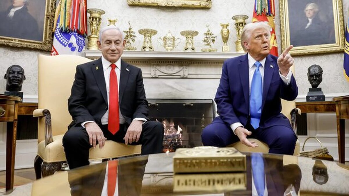 ادعای ترامپ: مدت‌ها پیش گفتم که ایران در نهایت عضو توافقنامه‌های ابراهیم خواهد شد/ هرگز تصور نمی‌کردم این اتفاق با هواپیماهای B2 این‌گونه رقم بخورد.