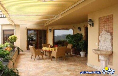 نمایی از کاخ زیبای علی کریمی!