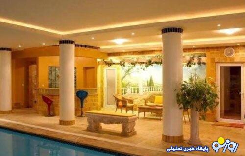 نمایی از کاخ زیبای علی کریمی!