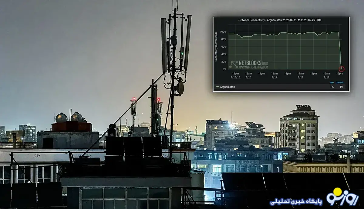 طالبان قطع اینترنت افغانستان را بر عهده گرفت؟