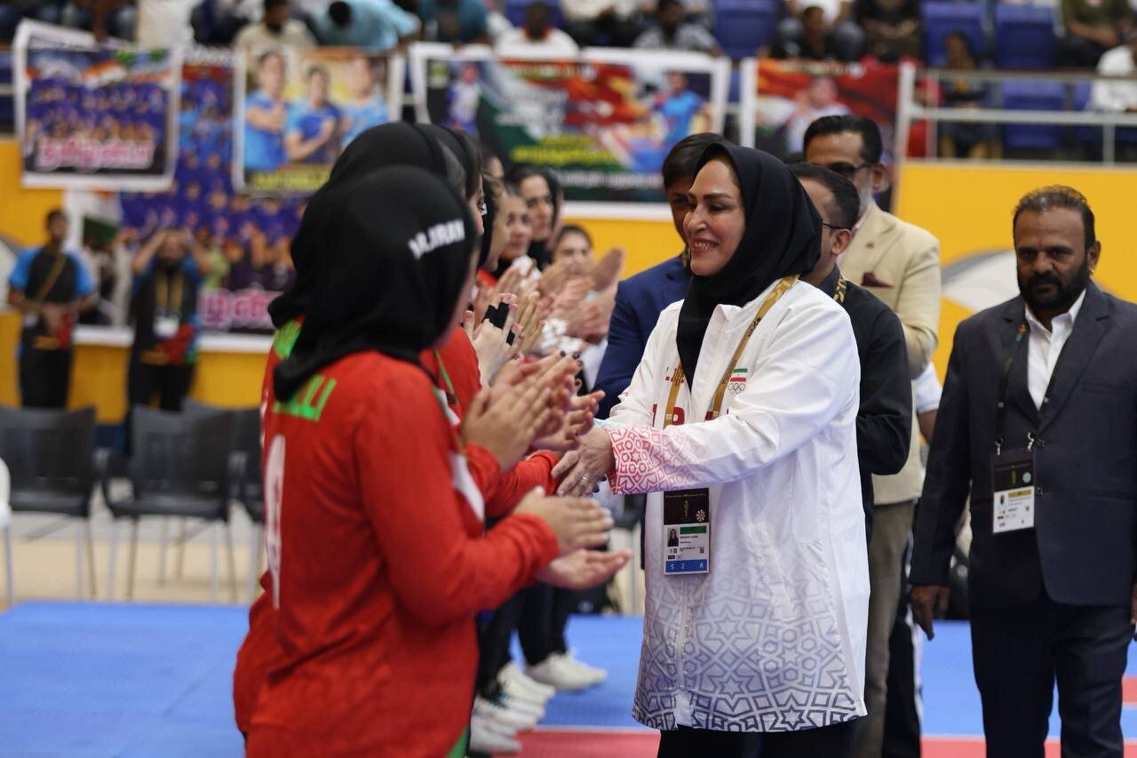 نایب قهرمانی دختران کبدی ایران در جوانان آسیا