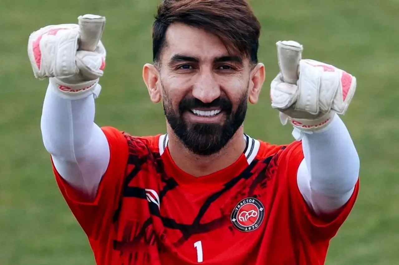 واکنش علیرضا بیرانوند به شکست تراکتور برابر خیبر؛ از هواداران می‌خواهم گول فضای مجازی را نخورند / عکس