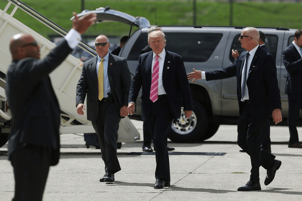 امنیت ترامپ به چالش کشیده شد!