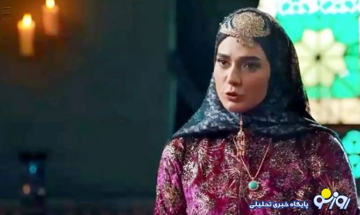 بانوی بازیگر ایرانی با مو‌های قرمز!