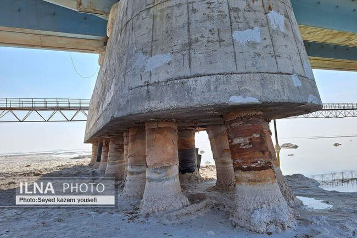 وضعیت وحشتناک این روزهای دریاچه ارومیه