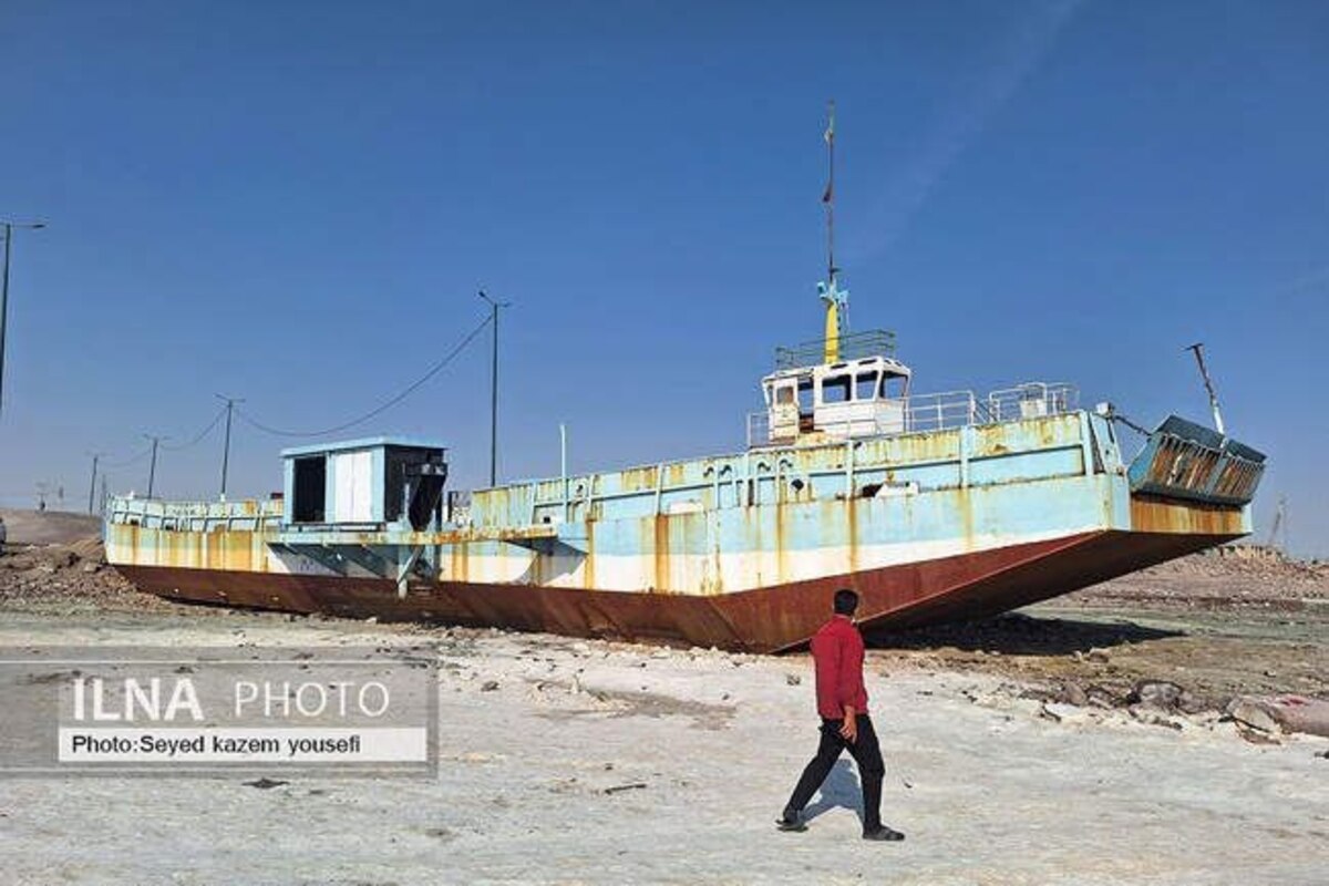 وضعیت وحشتناک این روزهای دریاچه ارومیه