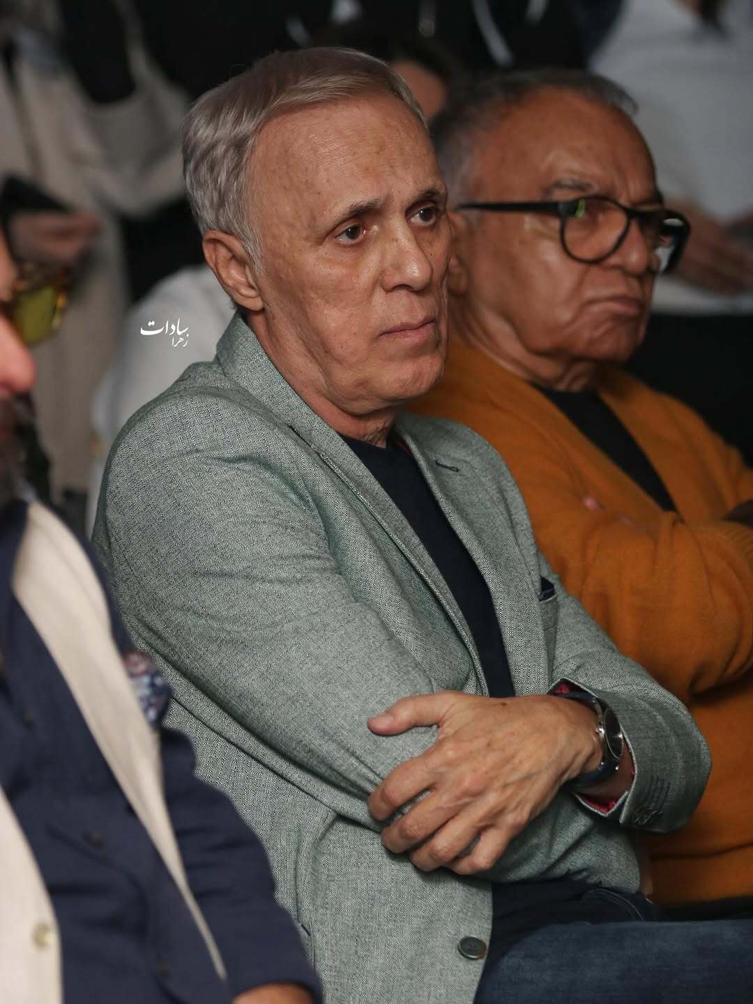 حمید علیدوستی در جشن رونمایی از کتاب پیمان معادی