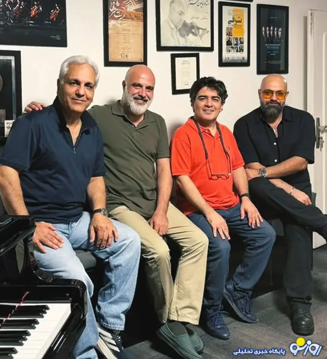 مهران مدیری، سامان احتشام و سعید داخ در پشت صحنه کنسرت دبی مهران مدیری، سامان احتشام و سعید داخ در پشت صحنه کنسرت دبی