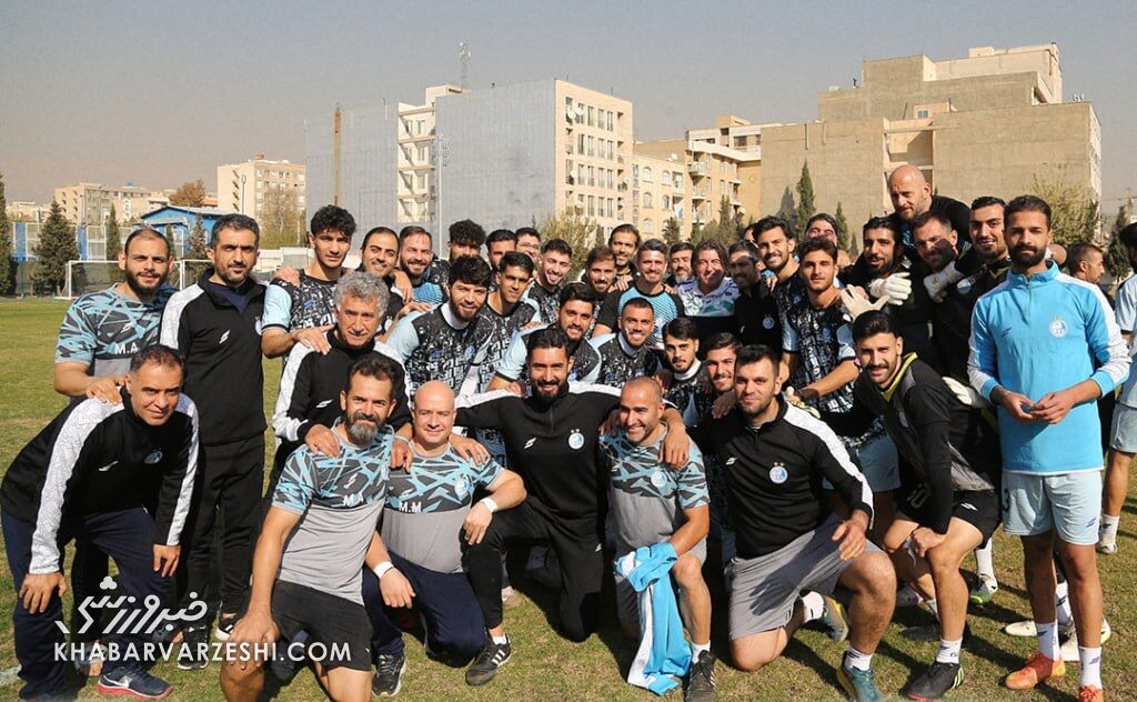 وریا غفوری در تمرین استقلال سورپرایز شد +عکس