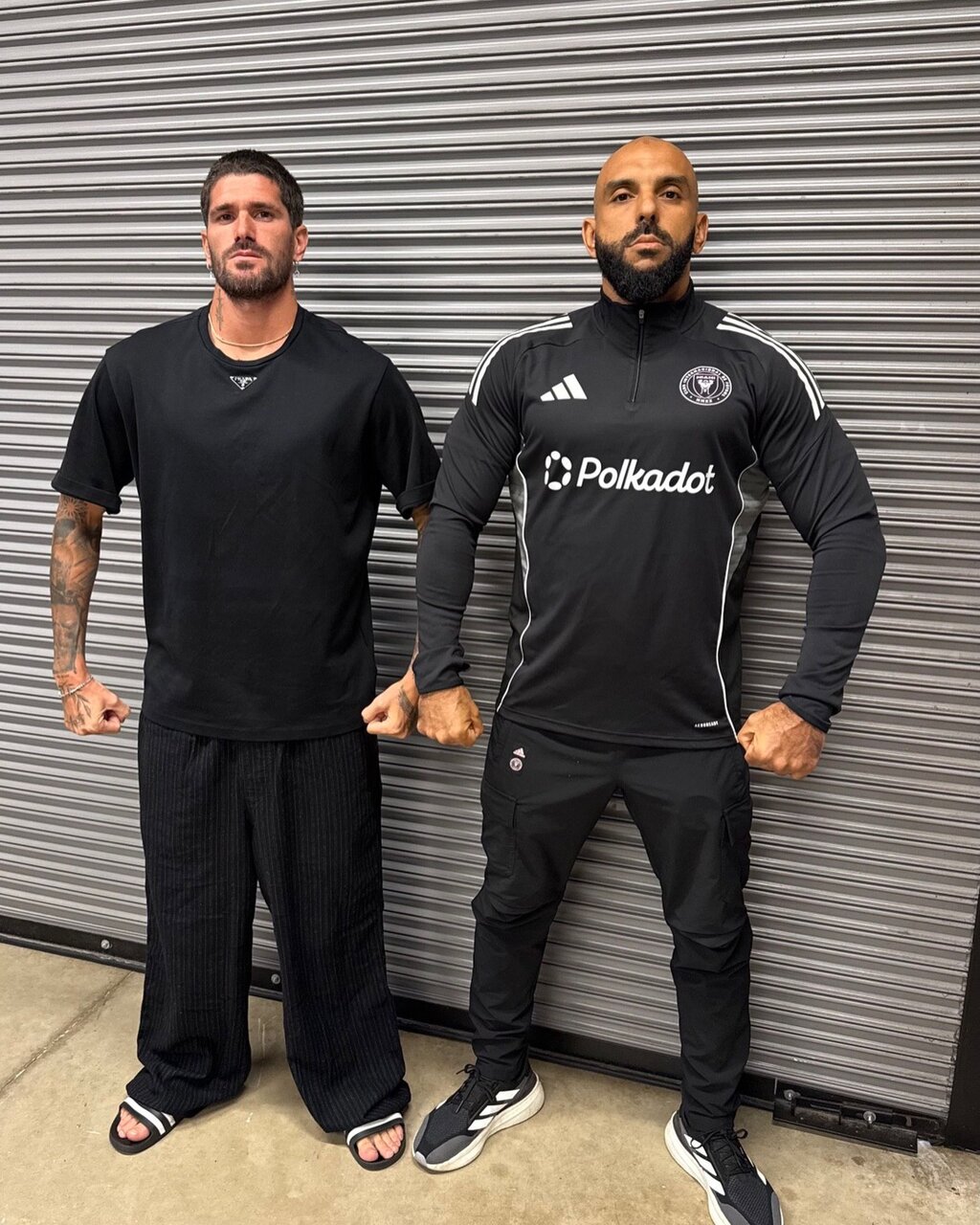 عکس | بادیگاردهای مسی در آمریکا؛ آن‌ها امنیت لئو را تضمین می‌کنند!