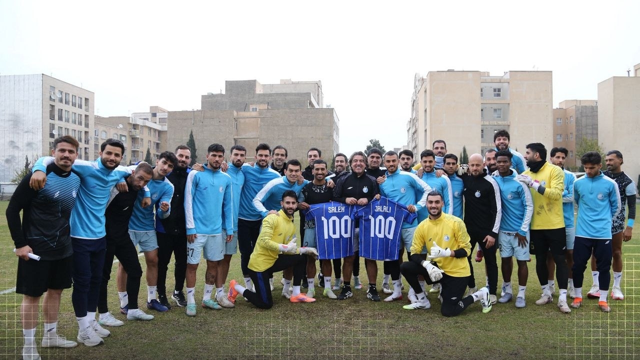 مونیر الحدادی به تمرین استقلال نرسید؛ چپ و راست آبی‌ها ۱۰۰تایی شدند