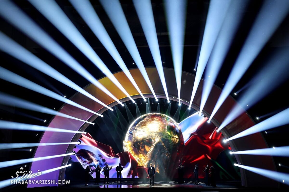 اجرای زنده در مراسم قرعه کشی جام جهانی 2026