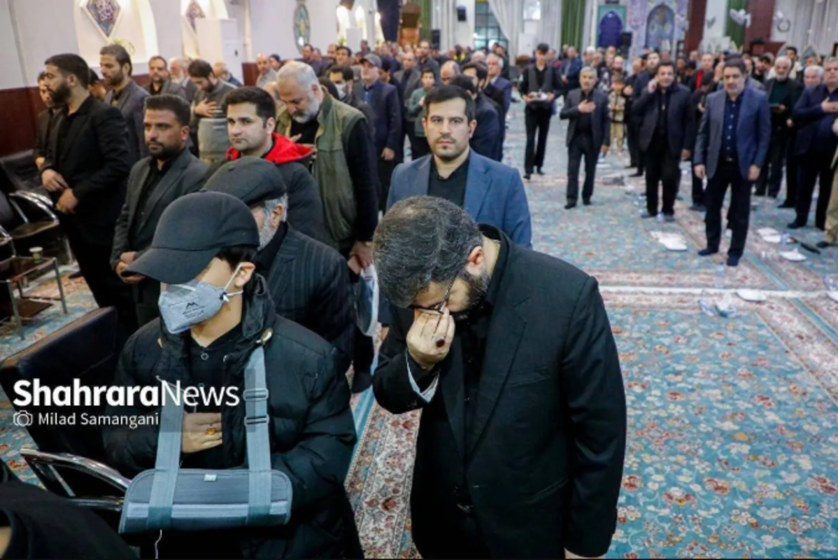 تصاویری از مراسم ترحیم خانواده سقاب اصفهانی