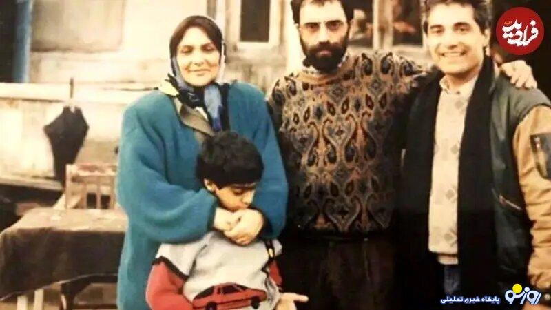 عکس پولاد کیمیایی در کنار مادر و پدرش! عکس پولاد کیمیایی در کنار مادر و پدرش!