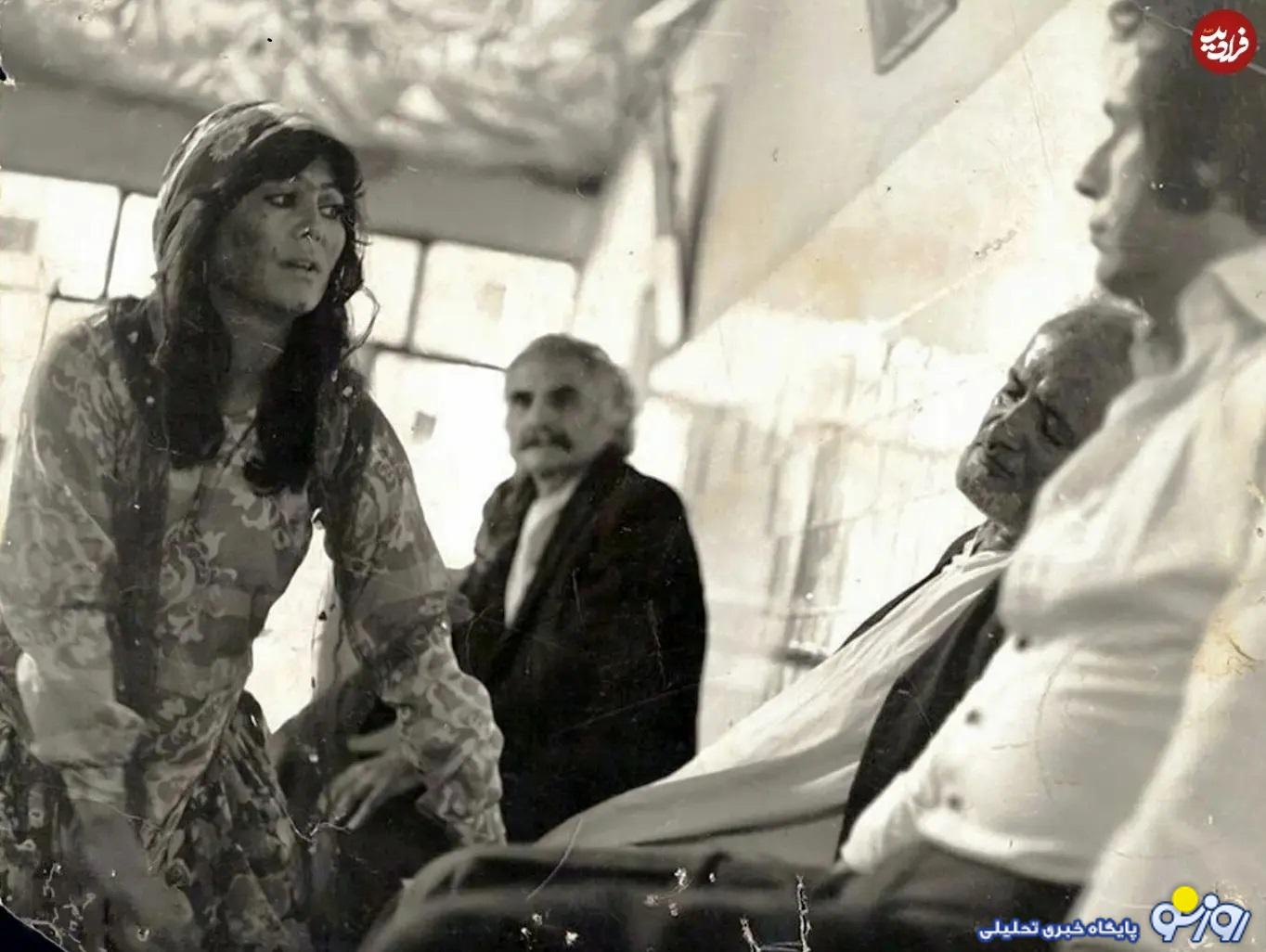 عکسی از «سیمین غفاری» بازیگر قبل انقلاب در کنار امین امینی
