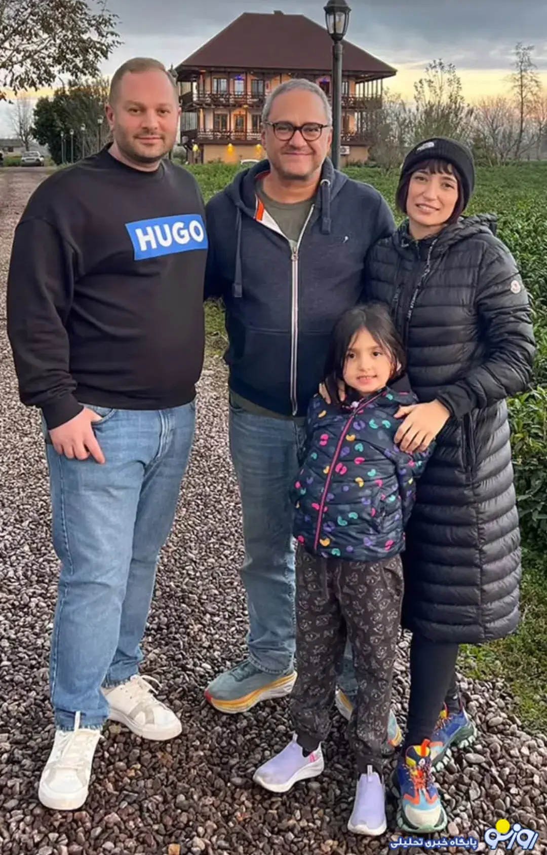 عکس جدید از دختر رامبد جوان نوردخت در تی باغ فومن