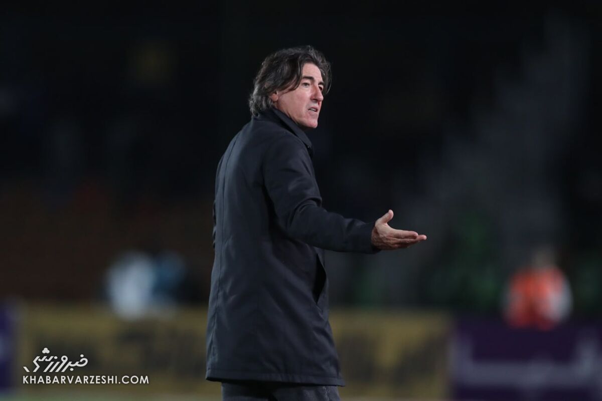 ساپینتو با چهره درهم در تمرین استقلال +عکس