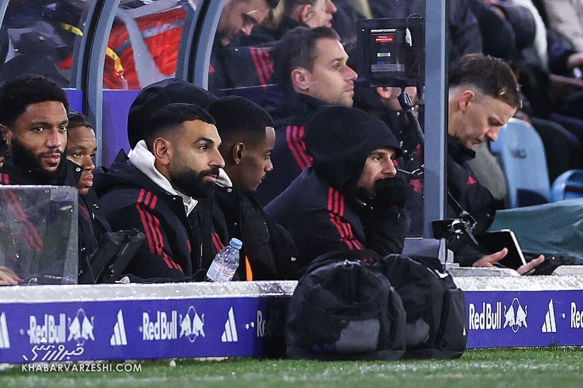 محمد صلاح روی نیمکت لیورپول