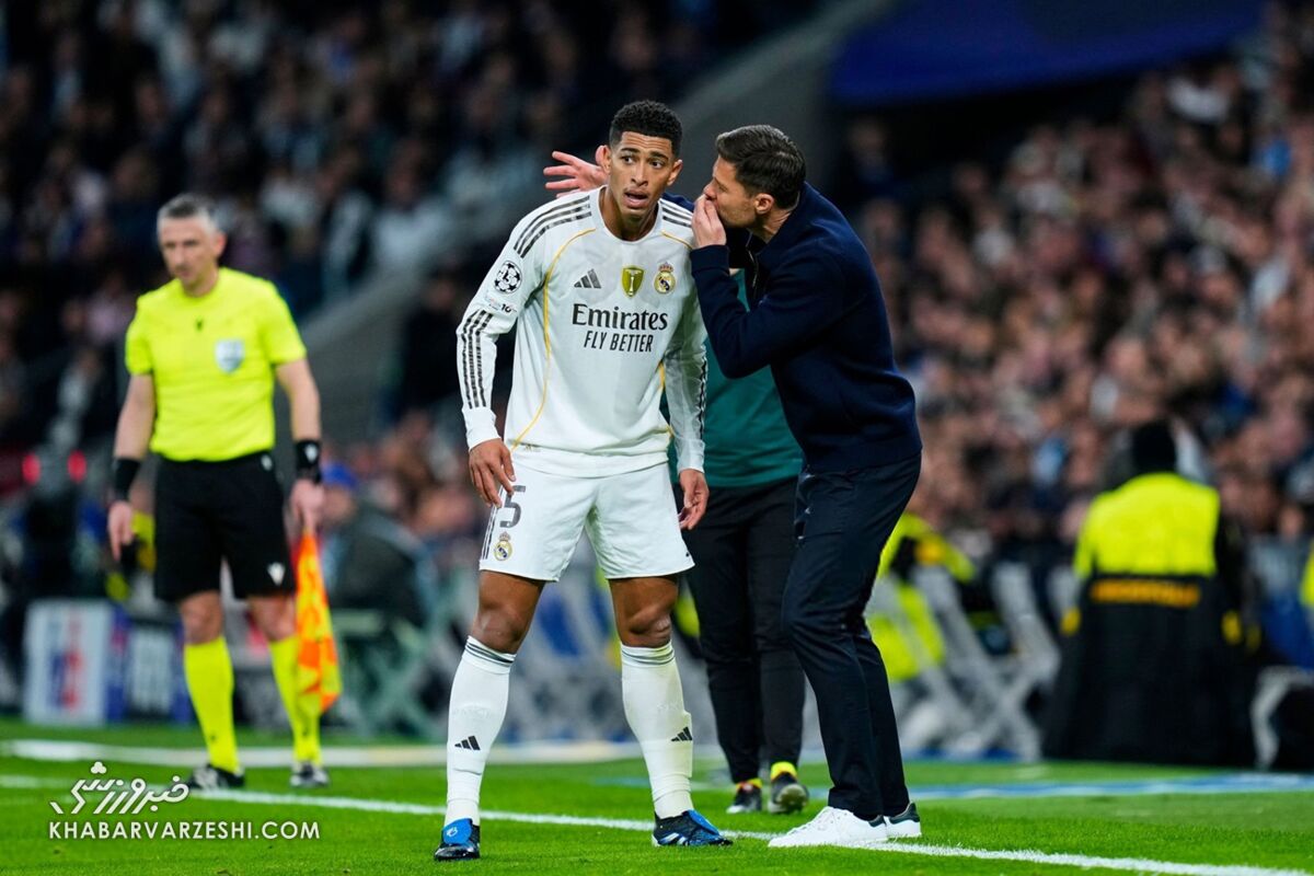 ژابی آلونسو و جود بلینگام