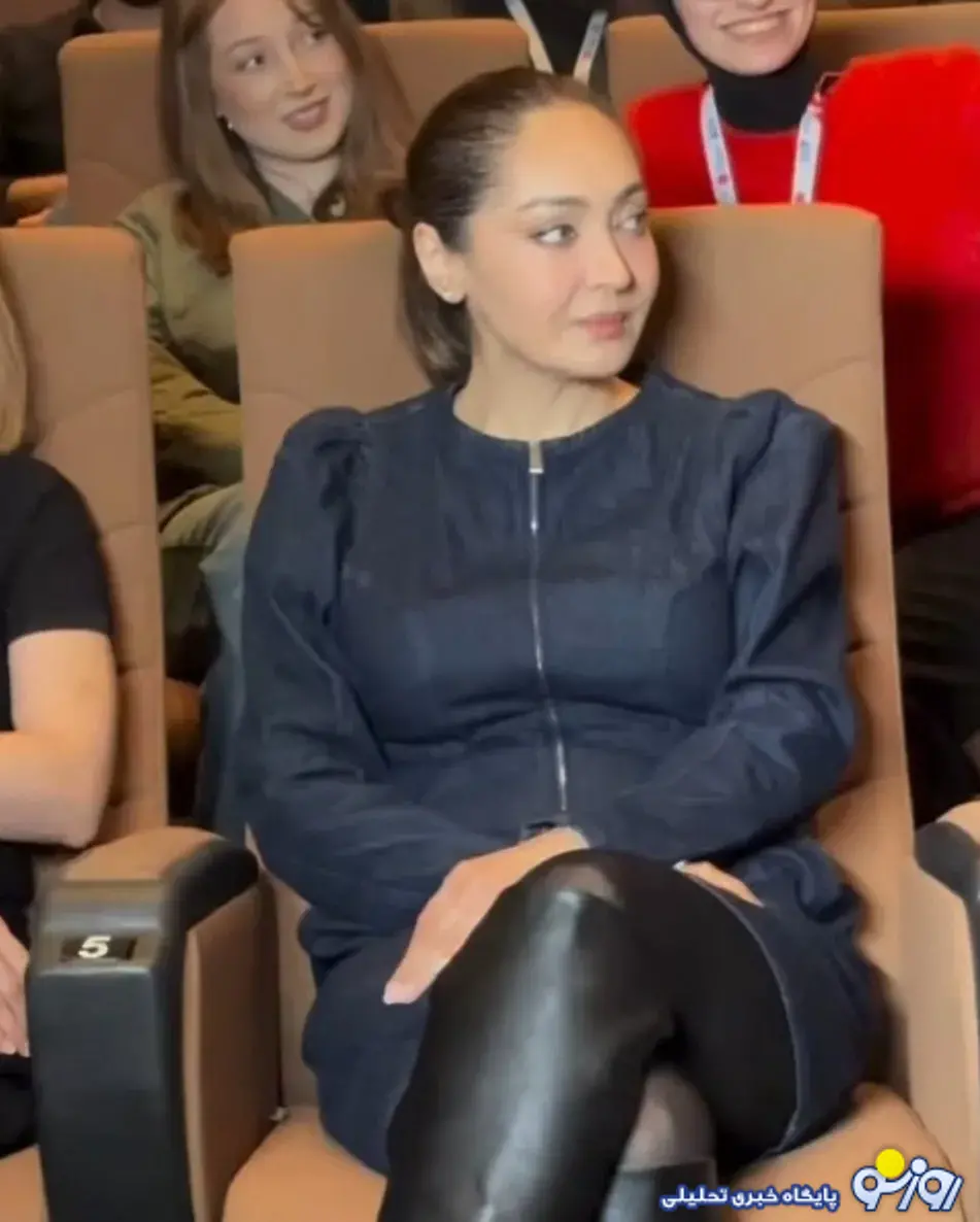 عکسهای نیکی کریمی در جشنواره فیلم باکو