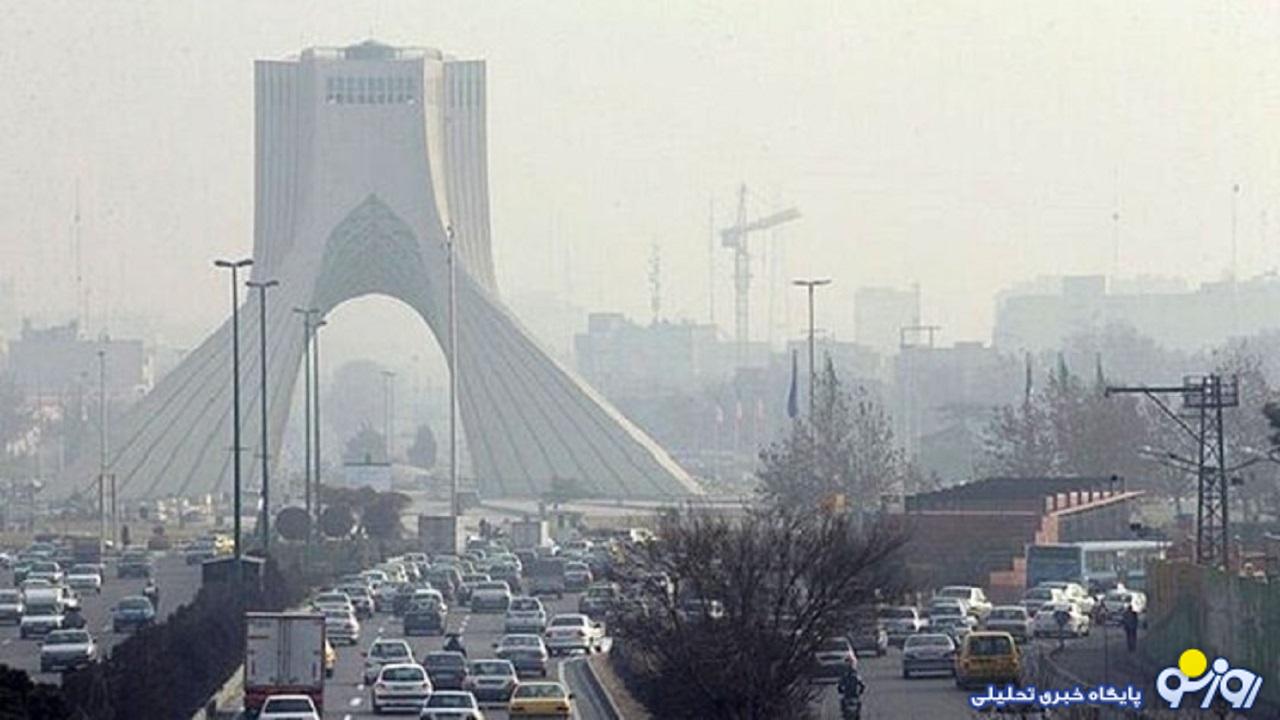 هوای تهران دوباره آلوده میشود هوای تهران دوباره آلوده میشود
