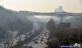 تهران زیر گنبد دود