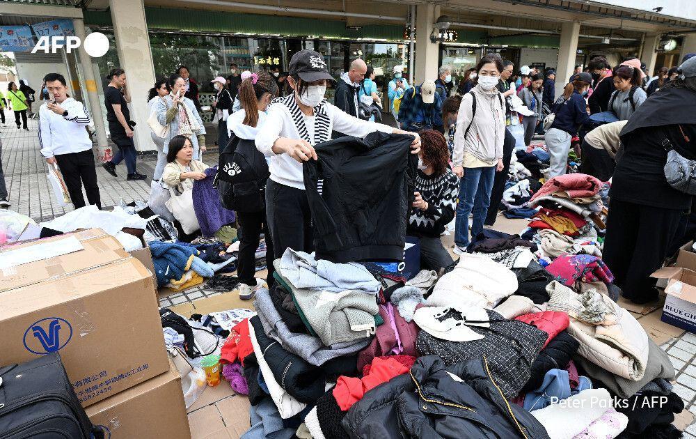 آتش سوزی در هنگ کنگ