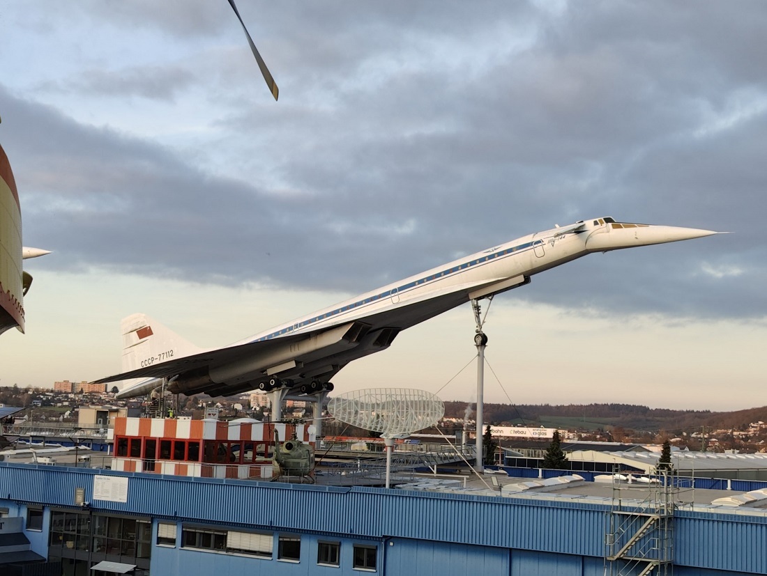 انتقال توپولوف تو-144 به موزه زینسهایم آلمان