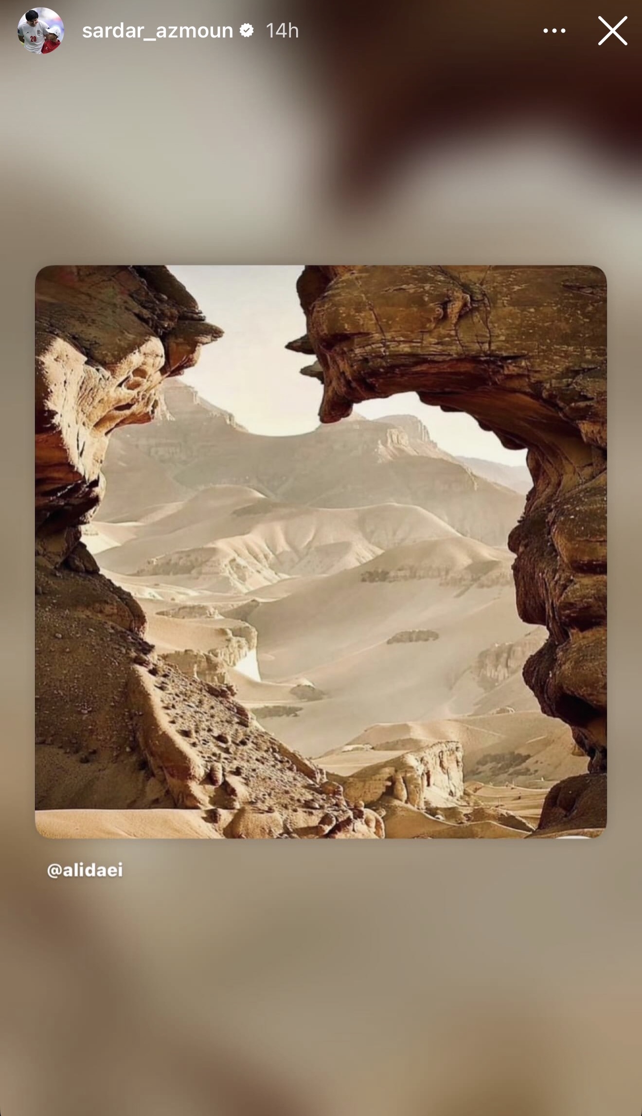 اتحاد ملی در مستطیل سبز؛ آزمون، پیام دایی علیه ترامپ را استوری کرد