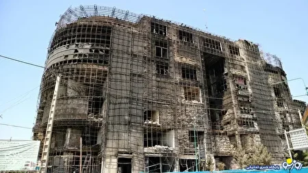 پاساژ ارغوان پس از فاجعه آتش‌سوزی/عکس