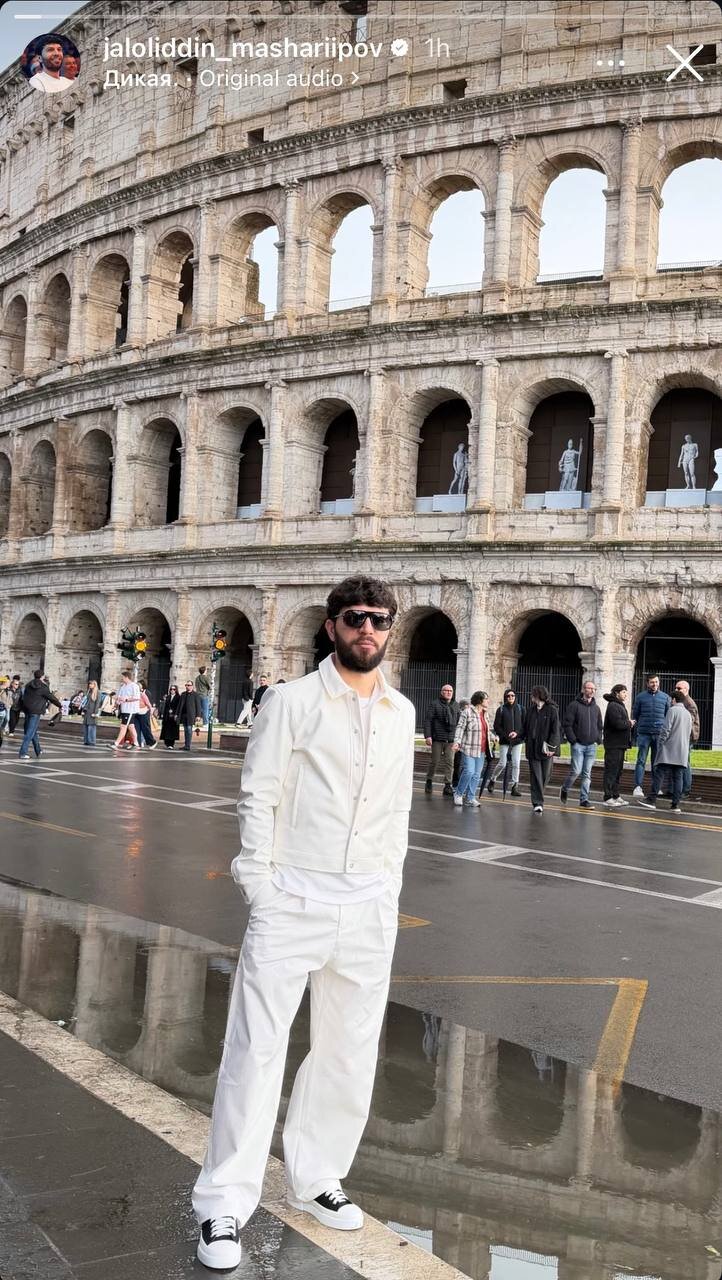 عکس | ستاره استقلال مقابل خاص‌ترین بنای شهر رم