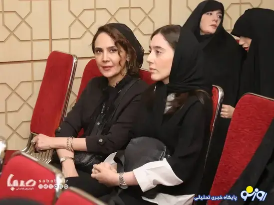 حضور هنرمندان در مراسم یادبود مادر محمدرضا شریفی‌نیا/عکس