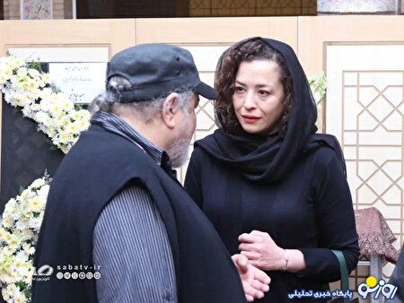 حضور هنرمندان در مراسم یادبود مادر محمدرضا شریفی‌نیا/عکس