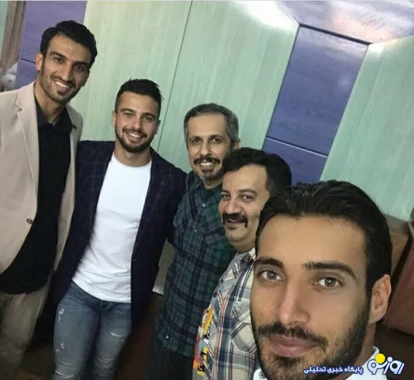 بازیکنان پرسپولیس در جمع ستاره های سینما+عکس