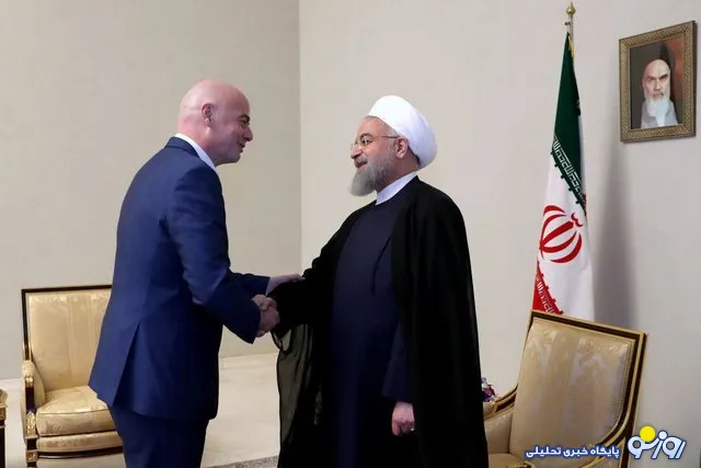دعوت از روحانی برای حضور در افتتاحیه جام جهانی فوتبال