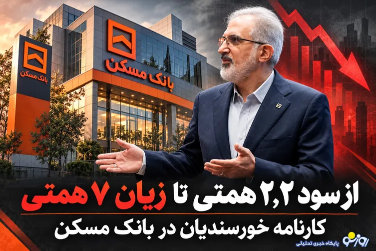 از سود ۲ همتی تا زیان ۷ همتی؛ در بانک مسکن چه می گذرد؟