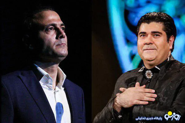 سالارعقیلی و علیرضا قربانی سرود تیم ملی فوتبال را می‌خوانند