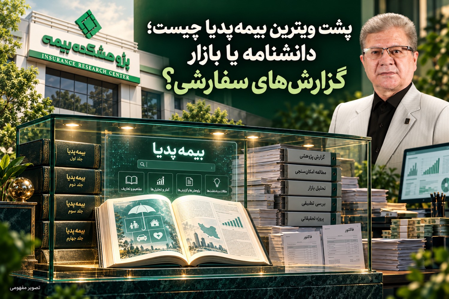 پشت ویترین بیمهپدیا چیست/دانشنامه یا بازار گزارشهای سفارشی؟ پشت ویترین بیمهپدیا چیست/دانشنامه یا بازار گزارشهای سفارشی؟