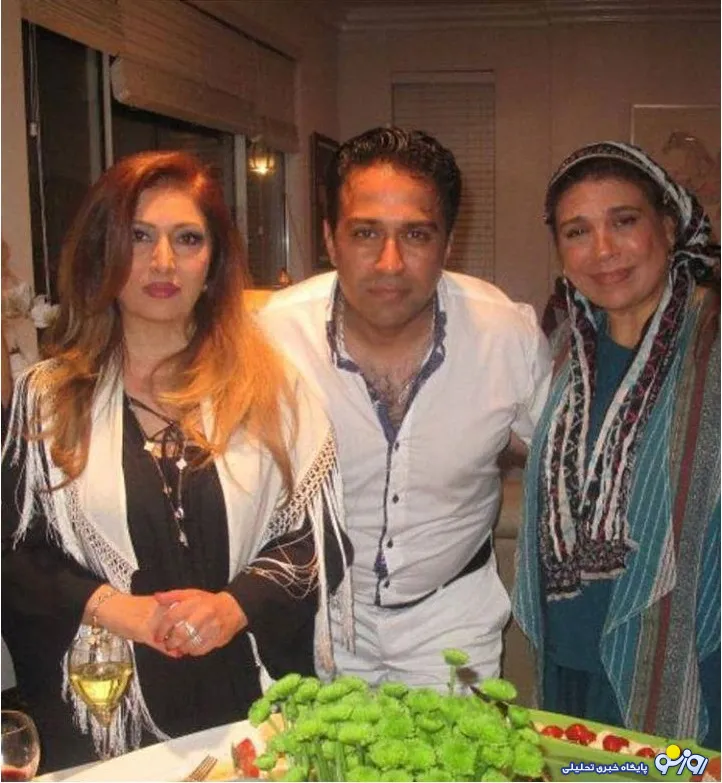 ملاقات هنرمند سینمای ایران با خواننده زن لس آنجلسی +عکس