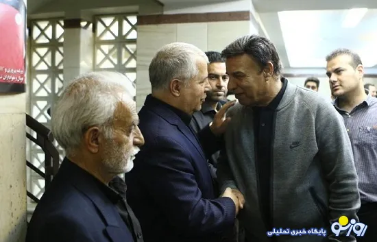 احوالپرسی پرویز مظلومی از سلطان علی پروین ! + عکس
