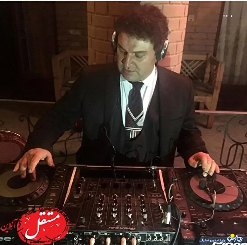 بازیگر مشهور سینمای ایران دی جی شد +عکس