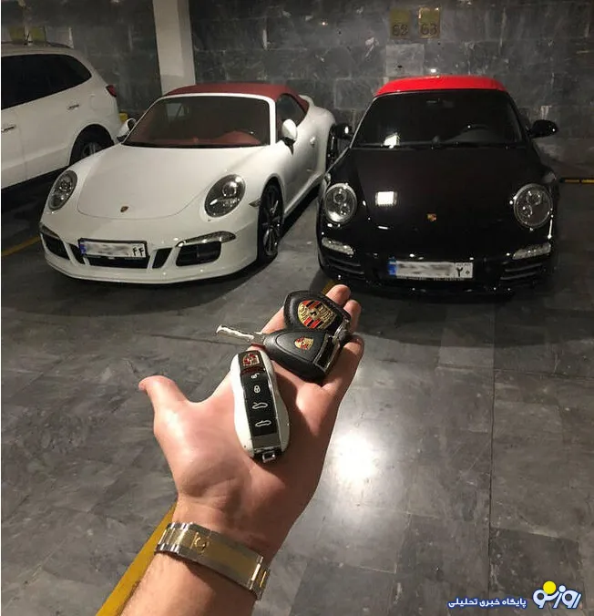 عکس جنجال برانگیز  یک بچه پولدار تهرانی+عکس