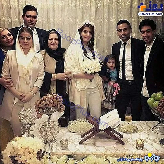 عکس کمتر دیده شده از مراسم عقد ستاره تیم استقلال + عکس