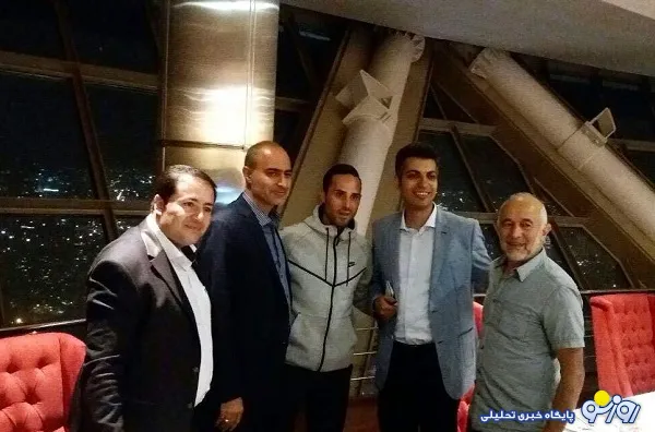 دیدار فردوسی‌پور و الکساندر نوری در برج میلاد+عکس