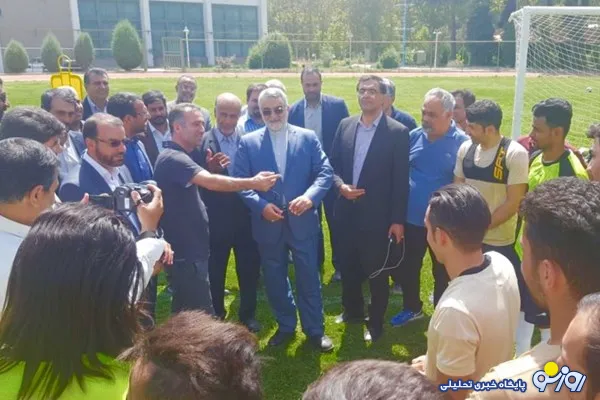حضور یک مقام سیاسی و امنیتی در باشگاه فوتبال ایران
