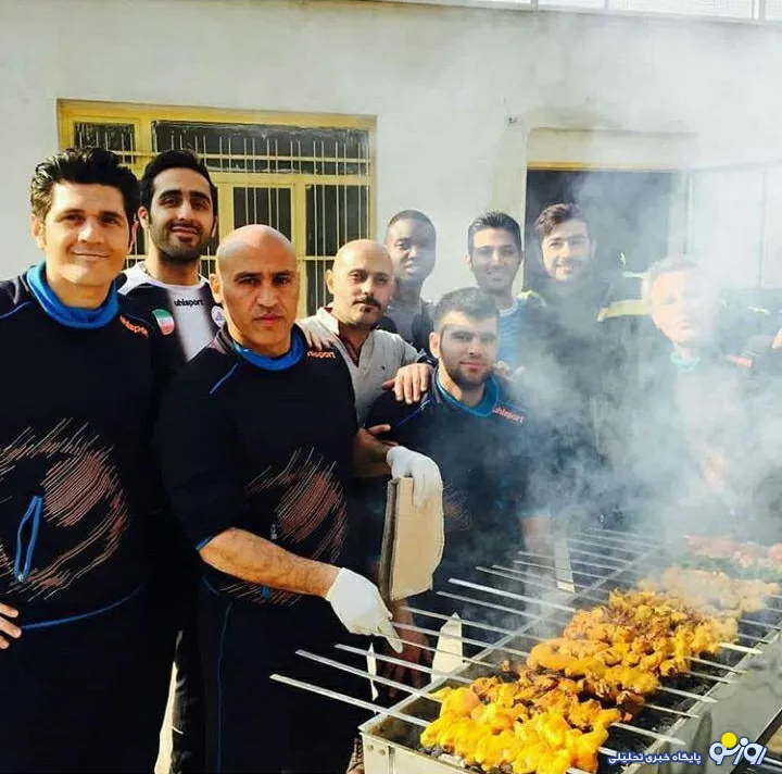 علیرضا منصوریان در حال خوشگذرانی +عکس