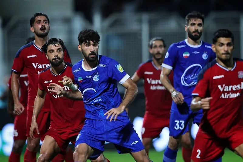 تیم فوتبال نساجی مازندران , استقلال , لیگ برتر فوتبال ,