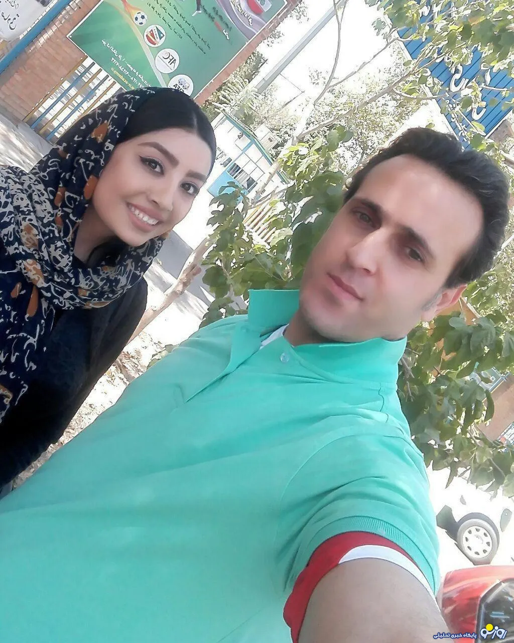 علی کریمی با دختر خبر ساز سلفی گرفت+عکس