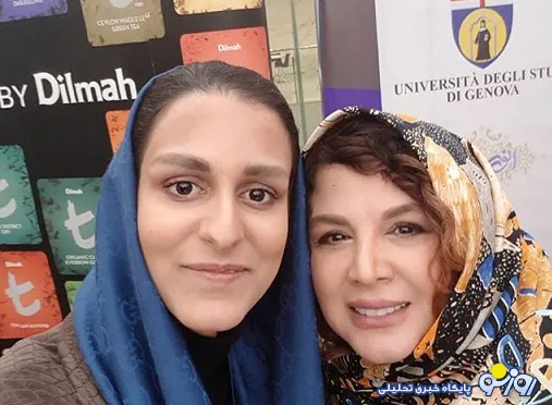 سلفى دختر مهران مدیرى با بازیگر زن مشهور + عکس
